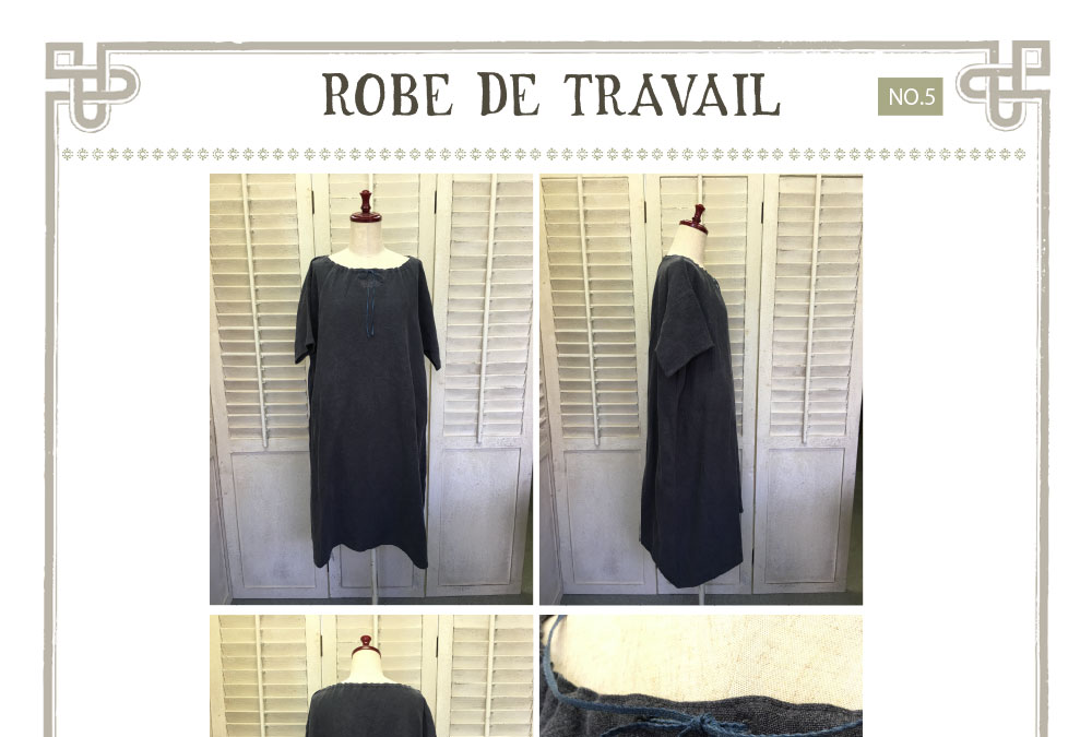 ワークウェア　ワンピース